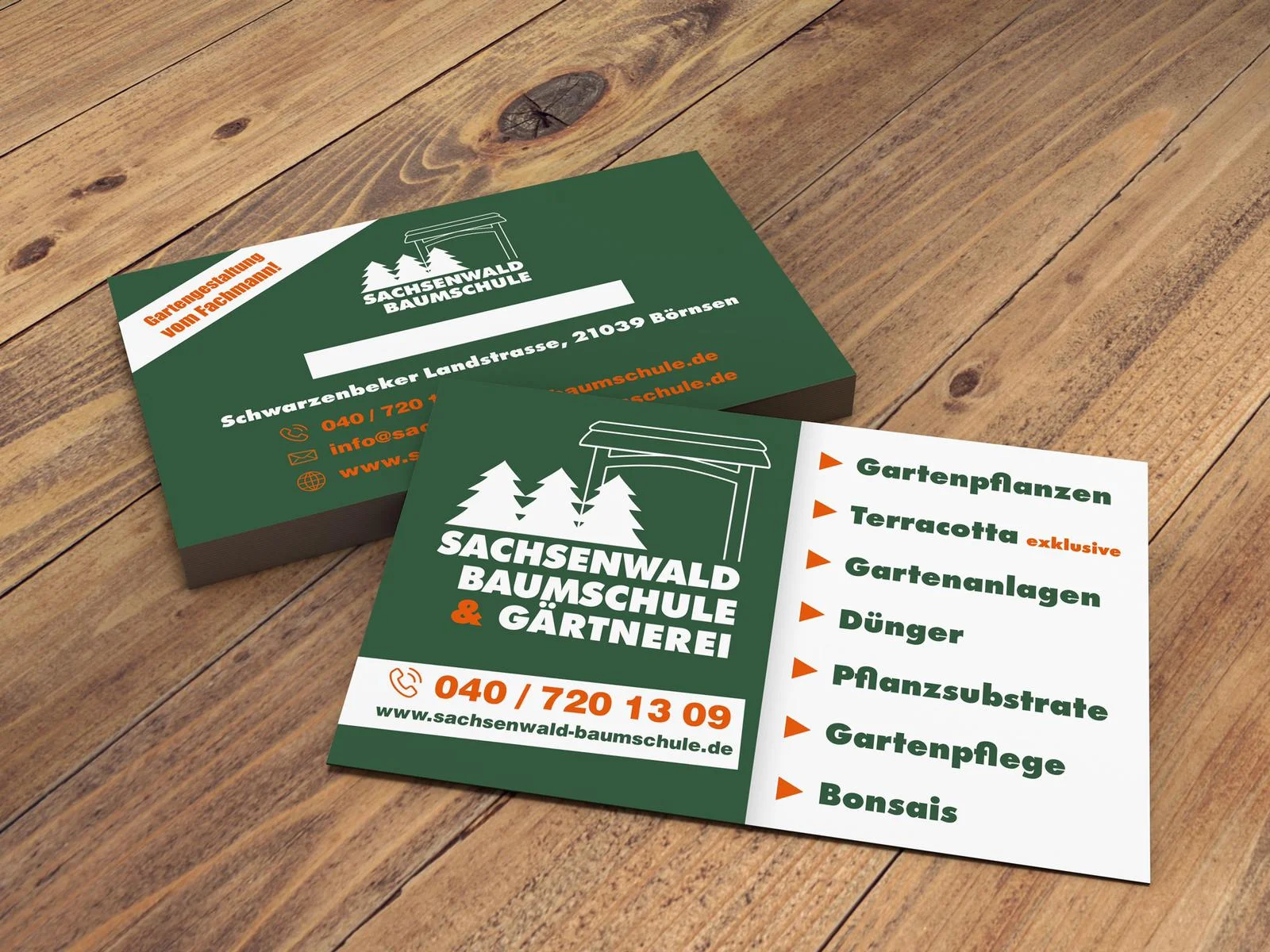 Sachsenwald Baumschule — Graphics & print — 4