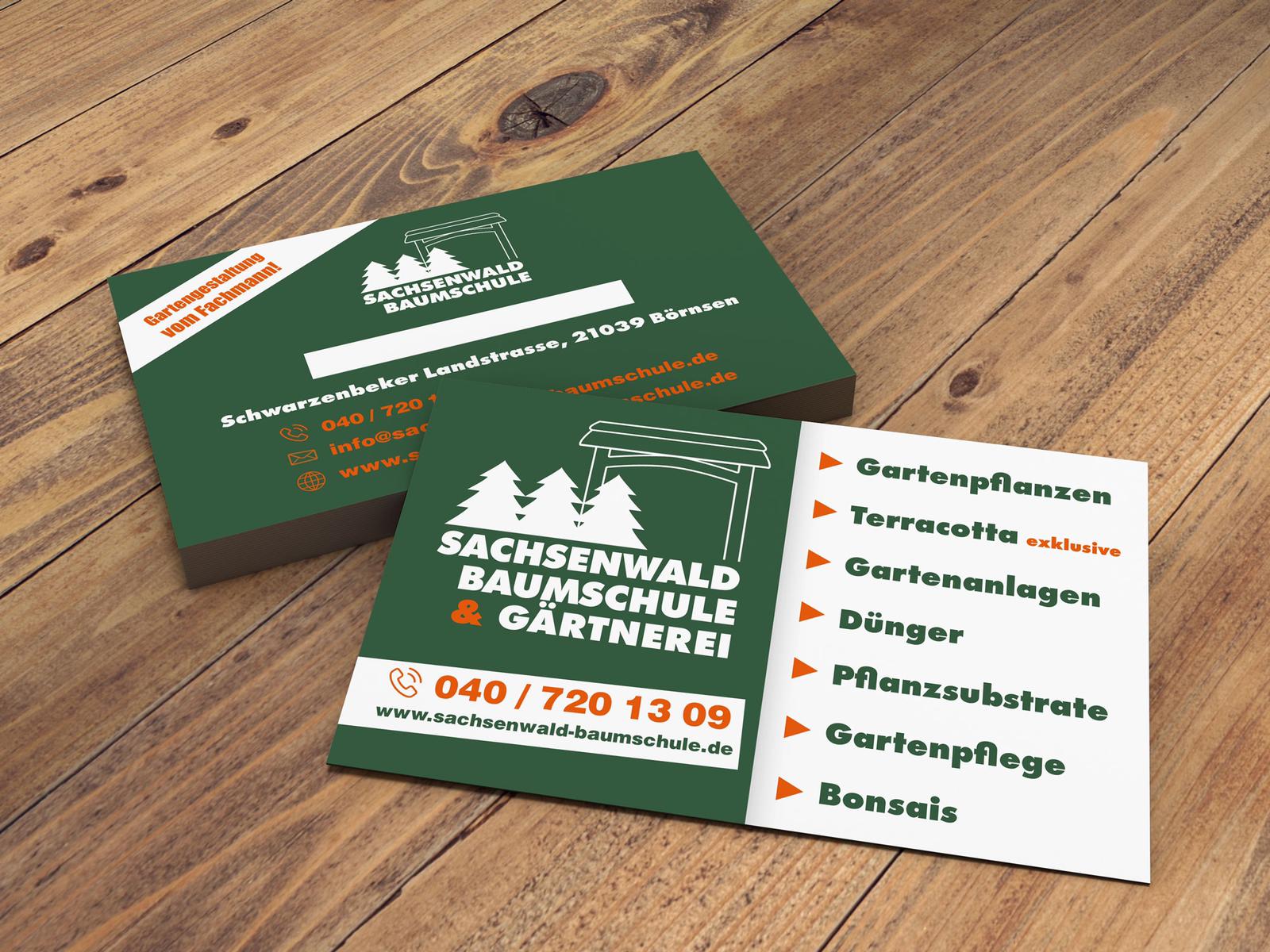 Sachsenwald Baumschule — Brand & Print Collateral — 4