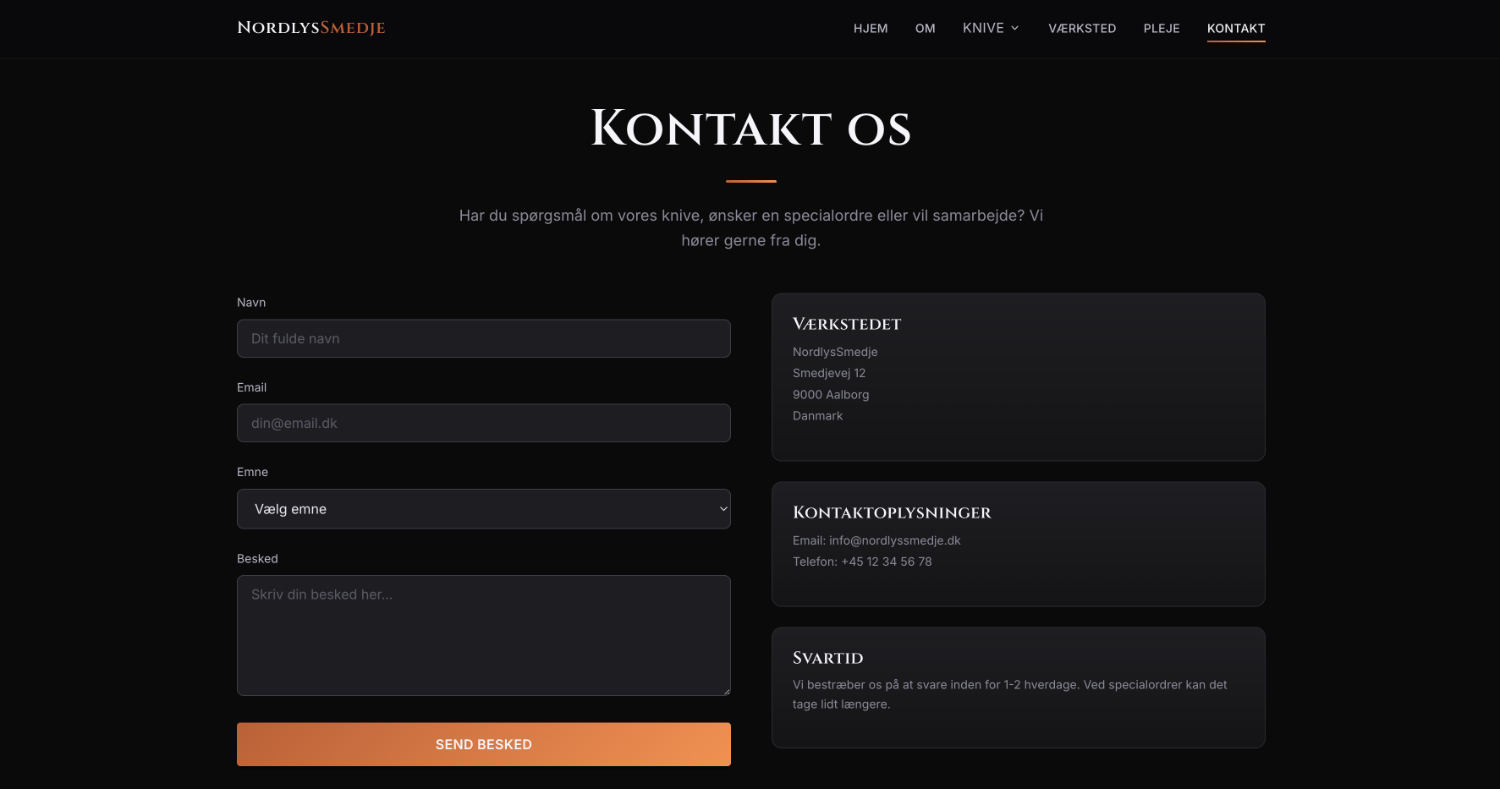 NordlysSmedje — Handmade Outdoor Knives — 7