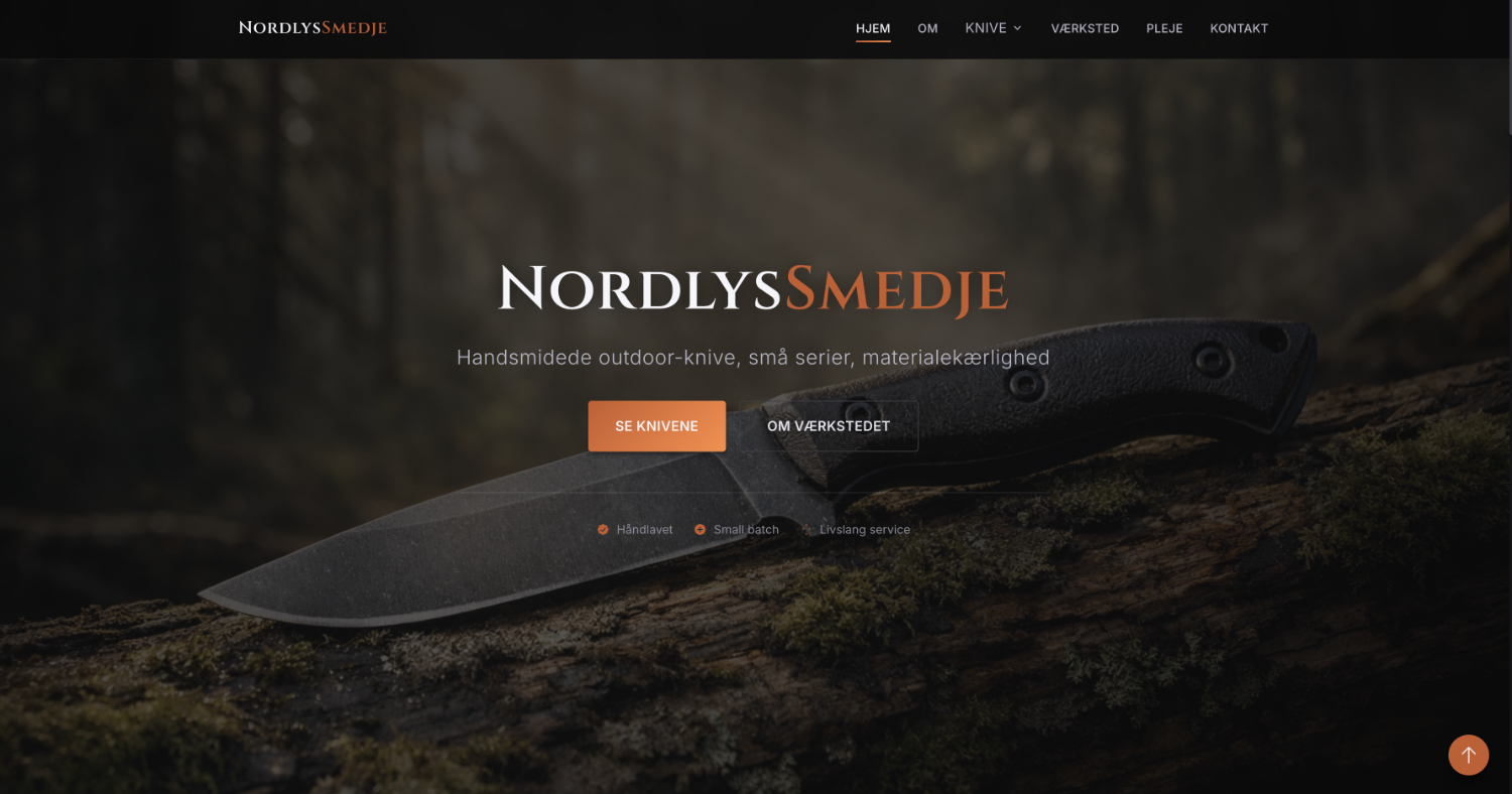 NordlysSmedje — Handmade Outdoor Knives